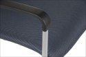 Krzesło gabinetowe konferencyjne szare HN-7501/AL z podłokietnikami, możliwość sztaplowania