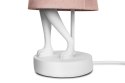 Kare Design KARE lampa stołowa RABBIT 68 cm biała / róźowa