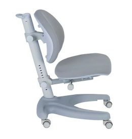 Fun Desk Cielo Grey - Krzesełko regulowane ortopedyczne dla dziecka do biurka szare