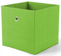 Halmar WINNY szuflada zielony składany pojemnik, kosz, organizer na zabawki, dokumenty, bieliznę, czapki, szaliki
