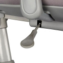 Leone Grey - Krzesełko regulowane z podłokietnikami FunDesk