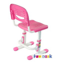 Fun Desk SST3 Pink krzesełko regulowane różowe dla dziewczynki