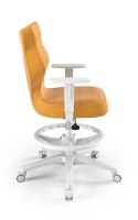 Entelo Krzesło młodzieżowe Duo biały Velvet 35 rozmiar 5 WK+P