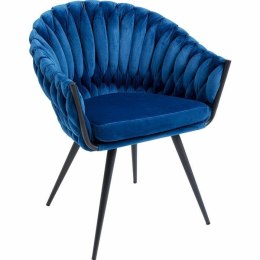 Kare Design KARE krzesło KNOT ciemny niebieski