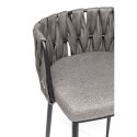 Kare Design KARE krzesło barowe CHEERIO szare
