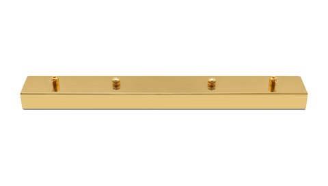 King Home Podsufitka prostokątna złota 44 cm x 5,5 cm