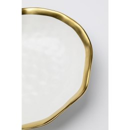 Kare Design KARE talerz głęboki BELL 20 cm biało-złoty