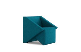 Fotel Linara niebieski