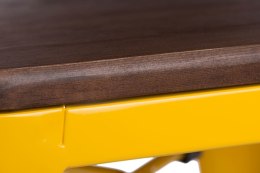 D2.DESIGN Hoker Paris Wood 65cm żółty sosna orzech