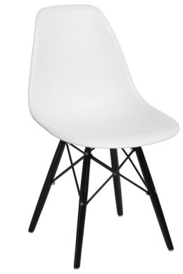 D2.DESIGN Krzesło P016W PP białe/black