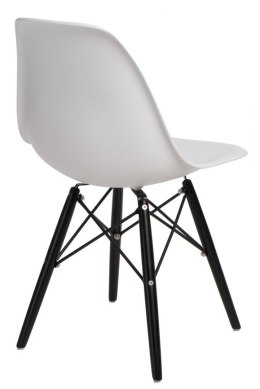 D2.DESIGN Krzesło P016W PP białe/black