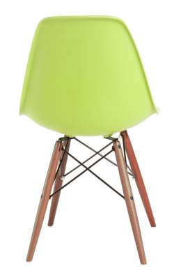 D2.DESIGN Krzesło P016W PP zielone/dark