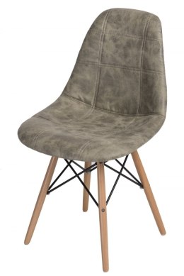 D2.DESIGN Krzesło P016W Pico oliwkowe