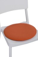 Intesi Poduszka na krzesło okrągła pomarańczowa