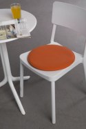 Intesi Poduszka na krzesło okrągła pomarańczowa