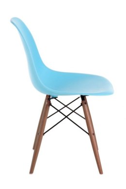 D2.DESIGN Krzesło P016W PP ocean blue/dark