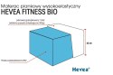 Materac wysokoelastyczny Hevea Fitness Bio 200x120 (Aegis Natural Care)