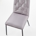 Halmar K340 krzesło jadny popiel / popielaty