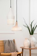 Light&Living Lampa wisząca Twinkle ceramiczna biała