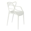 D2.DESIGN oryginalne Krzesło Lexi białe tworzywo PP, insp. Master chair