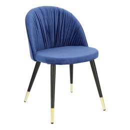 Intesi Krzesło Kotte Velvet niebieskie