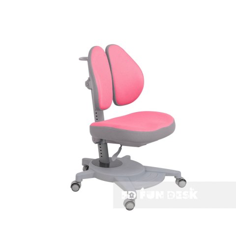 Fun Desk Ortopedyczne Pittore Pink krzesło obrotowe fotel biurka ortopedyczny