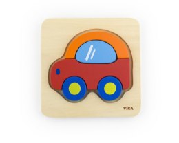 Viga Viga 50172 Pierwsze puzzle maluszka - samochód