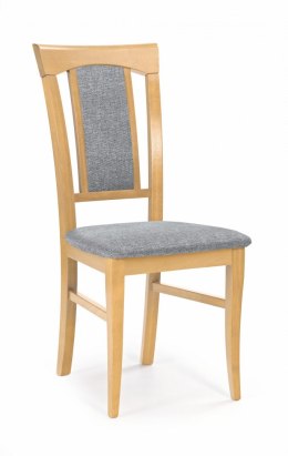 Halmar KONRAD krzesło dąb miodowy / tap: Inari 91
