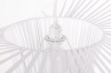 King Home Lampa wisząca CAPELLO FI 100 biała tworzywo w kształcie kapelusza