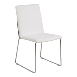 ACTONA Krzesło Kitos białe/chromowane