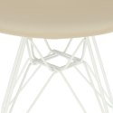 D2.DESIGN Krzesło P016 PP White beżowe