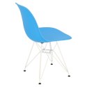 D2.DESIGN Krzesło P016 PP White niebieski