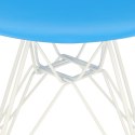D2.DESIGN Krzesło P016 PP White niebieski