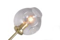 Lampa wisząca SPLIT 6 GOLD - aluminium, szkło