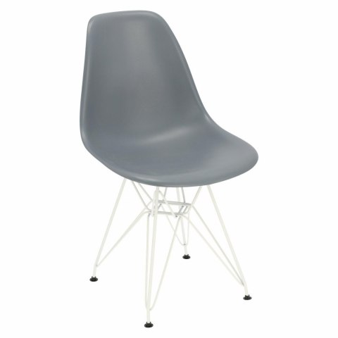 D2.DESIGN Krzesło P016 PP White dark grey