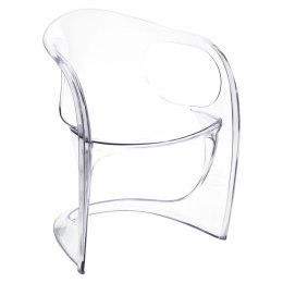 D2.DESIGN Krzesło Spak transparentne insp. Casalin o