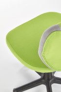Halmar TOBY fotel młodzieżowy popielaty / zielony