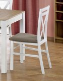 Halmar DARIUSZ krzesło drewniane białe / tap: Inari 23