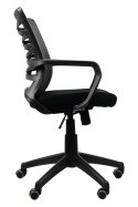 Fotel obrotowy KB-2022 SZARY - krzesło biurowe do biurka - TILT