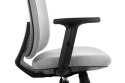 Fotel obrotowy ZN-605-B tk.26 brąz - krzesło biurowe do biurka - TILT