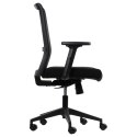 Fotel obrotowy RIVERTON F/L - różne kolory - czarny-czarny - krzesło biurowe do biurka - TILT