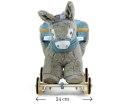 Milly Mally Osiołek Polly - Donkey na biegunach - kółkach regulowane pasy bezpieczeństwa interaktywne uszy fotelik z oparciem