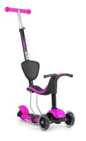 Milly Mally Scooter Little Star Pink Hulajnoga 3w1