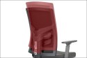 Fotel obrotowy KB-8922B/ALU SZARY - krzesło biurowe do biurka - TILT