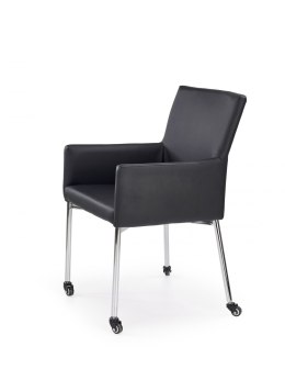 Halmar K256 krzesło na kółkach czarne