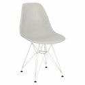 D2.DESIGN Krzesło P016 PP White light grey