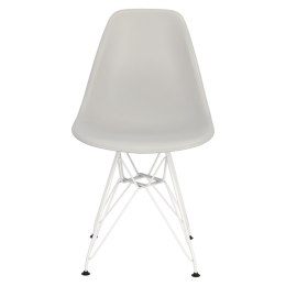 D2.DESIGN Krzesło P016 PP White light grey