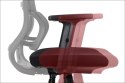 Fotel obrotowy TRENT CZARNY - krzesło biurowe do biurka - TILT, ZAGŁÓWEK