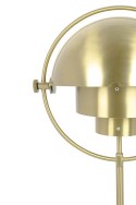 King Home Lampa podłogowa VARIA złota - stal nierdzewna - ruchomy kulisty klosz