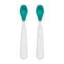 OXO OXO Zestaw Łyżeczek 6 m+ Teal